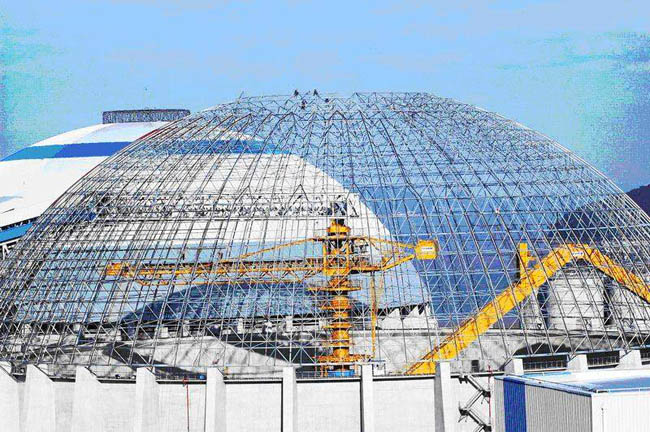 抚顺电厂网架工程